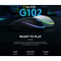 Logitech Gaming Mouse G102 LIGHTSYNC Optisk Kablet Sort